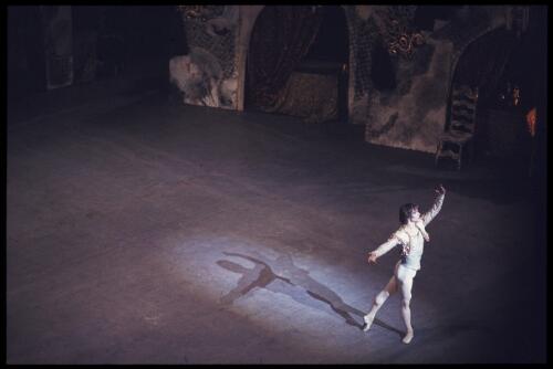Rudolf Nureyev as Basilio in the Australian Ballet production of Don Quixote, Melbourne, April 1970 [transparency] / Walter Stringer