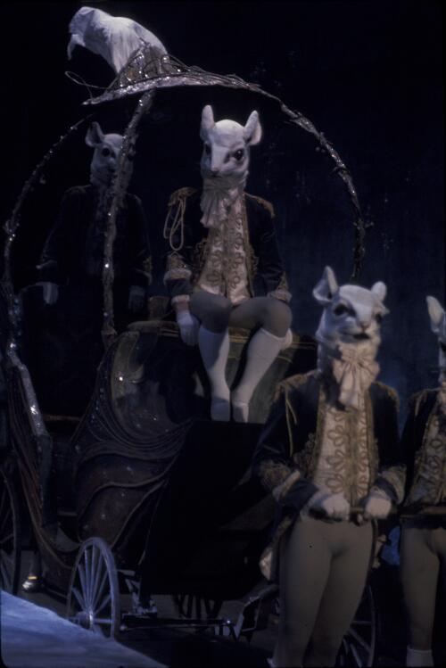 Unidentified artists of the Australian Ballet in 'Cinderella', Melbourne, Palais Theartre, 1973, [3] [transparency] / Walter Stringer