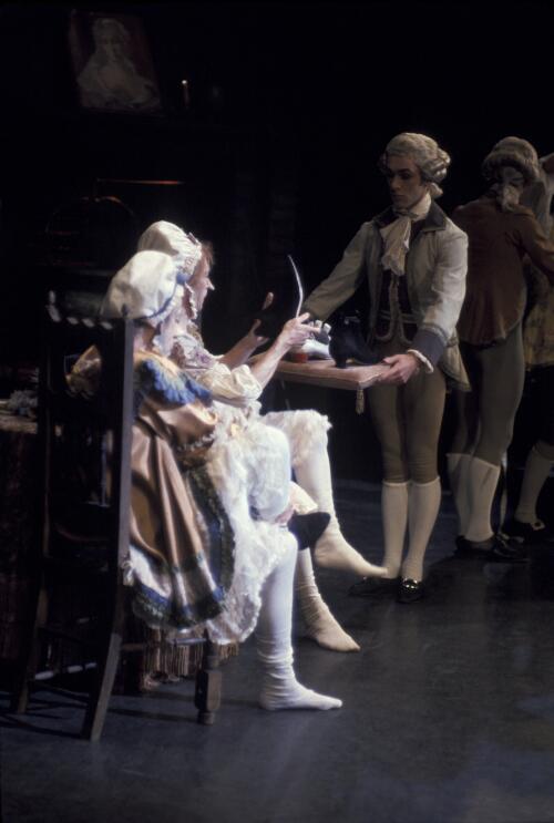 Unidentified artists of the Australian Ballet in 'Cinderella', Melbourne, Palais Theartre, 1973, [4] [transparency] / Walter Stringer