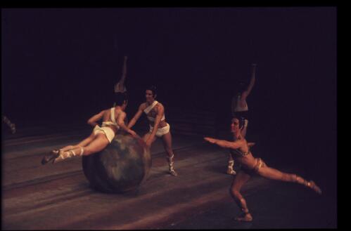 Scene from the Australian Ballet production of Sun Music, 1968, [2] [transparency] / Walter Stringer