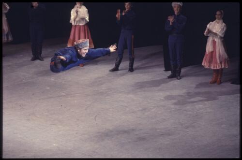 Performance by artists of the Berioska Dance Company of the USSR, Melbourne, 1966, [14] [transparency] / Walter Stringer