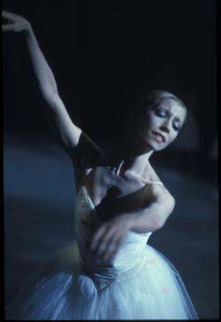 Natalia Makarova in Giselle Act II, Ballet Victoria, 1975 [transparency]