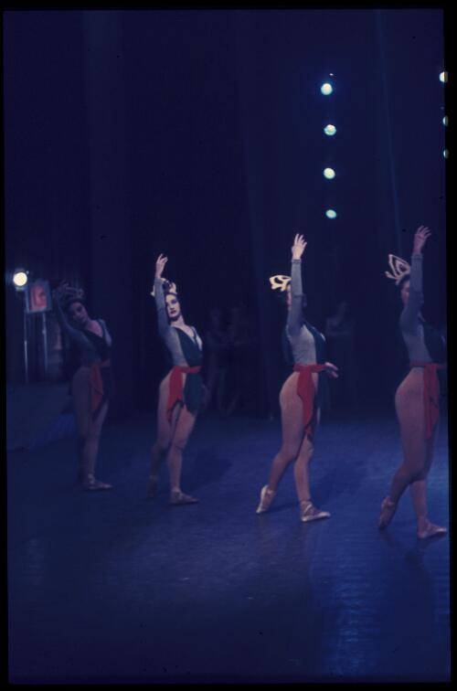 Scene from Les presages, Borovansky Ballet, 1955, [2] [transparency] / Walter Stringer