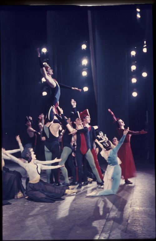 Finale from Les presages, Borovansky Ballet,  1955 [transparency] / [Walter Stringer]