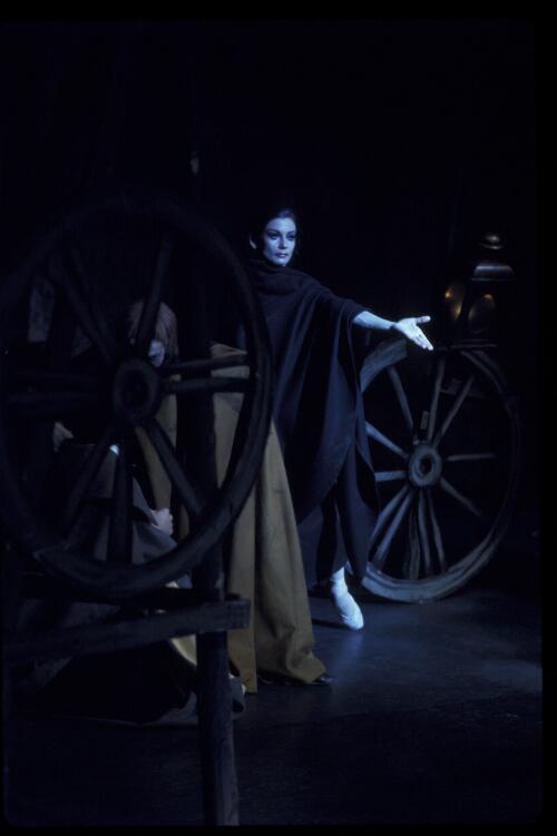 Lucette Aldous in the Australian Ballet production of Carmen, 1973 [transparency] / Walter Stringer