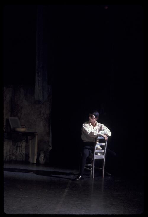 Gary Norman in the Australian Ballet production of Carmen, 1973 [transparency] / Walter Stringer