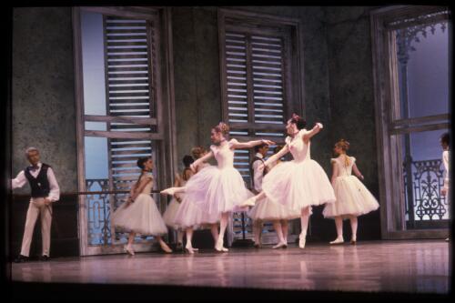 Artists of the Australian Ballet in Le Conservatoire, 1983 [5] [transparency] / Walter Stringer