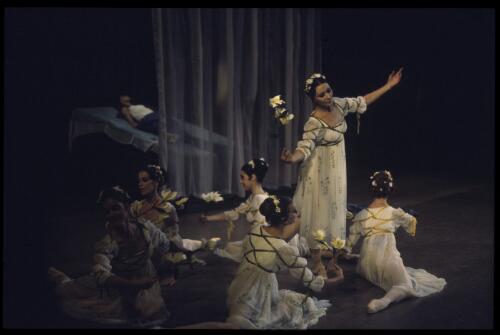 Scene from the Australian Ballet production of John Cranko's 'Romeo and Juliet', 1975 [2] [transparency] / Walter Stringer