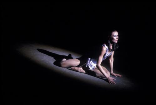 Michaela Kirkaldie of the Australian Ballet as Flavia in the Laszlo Seregi's Spartacus, 1978 [transparency] / Walter Stringer