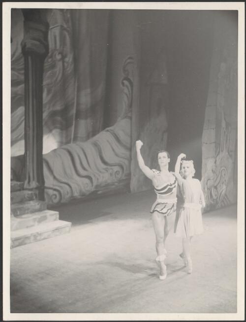 Portrait of Henry Danton in Protée, National Theatre Ballet, Princess Theatre, 1952 [1] [picture] / Walter Stringer