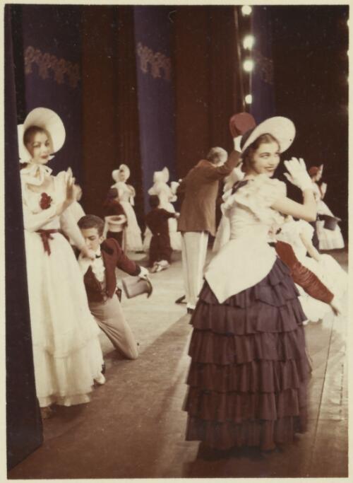 Audrey Nichols as Chiarina in a performance of Carnaval by the Borovansky Ballet, ca. 1956 [picture] / Walter Stringer