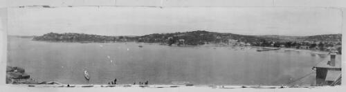 Panorama of Point Piper and Double Bay, Sydney Harbour, ca. 1914 [picture] / Exchange Studios
