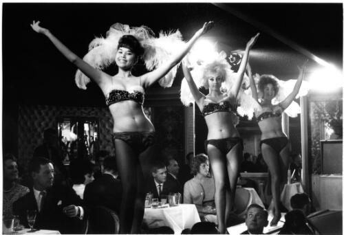 Patrons watch the floorshow at Chequers Nightclub circa 1961 [picture] / Jeff Carter