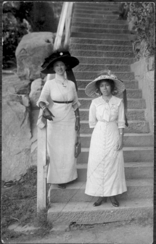 Portrait of Miss Alice Shing (cousin) and Miss Ellen Shing, Canterbury, N.S.W., ca. 1904-5 [picture]