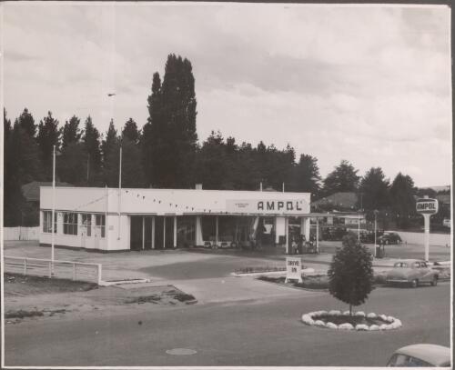 Side view of the Braddon Ampol service station, Canberra, A.C.T. [picture]