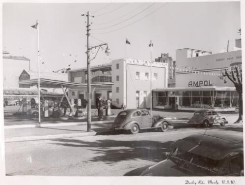 Side view of the Manly Ampol service station, New South Wales [1] [picture]
