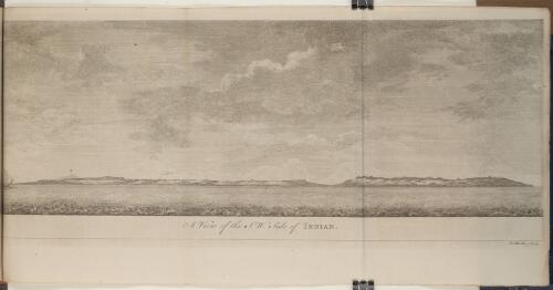 A view of the SW. side of Tenian [picture]/ J.S. Muller sculp.; [after Sir Peircy Brett]