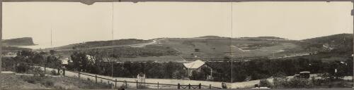 [Panorama of Avalon with Avalon Beach in the background, New South Wales, 1930, 3] [picture]