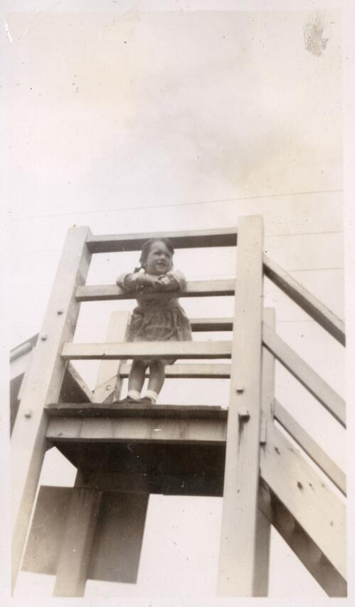 Jennifer Tange, daughter of Arthur Tange, Austinmer, New South Wales, 1950 [picture]