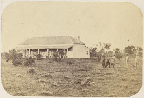 Momba House, Momba Station, ca. 1870s [picture]/ Frederic Bonney