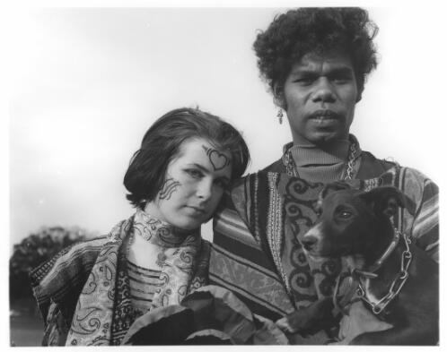 "Just married", The Domain, Sydney, 1970 [picture] / Raymond de Berquelle