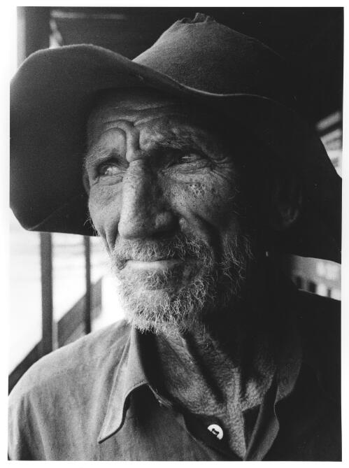 Council worker, Carnarvon, Queensland, 1979 [picture] / Raymond de Berquelle