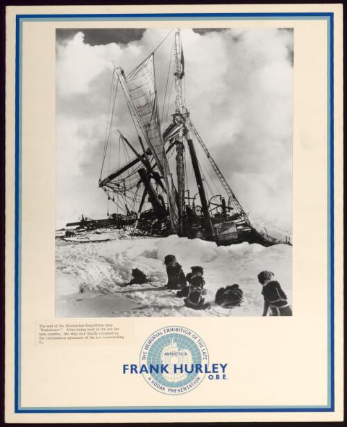 The end of the Shackleton Expedition ship "Endurance". After being held in the ice for nine months, the ship was finally crushed by the tremendous pressure of the ice surrounding it [1 November 1915] [picture] / Frank Hurley