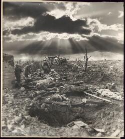 The morning after the first battle of Passchendaele [Passendale ...