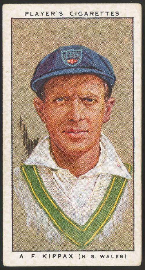 Portrait of cricketer, A.F. Kippax (New South Wales), 1934 [picture]