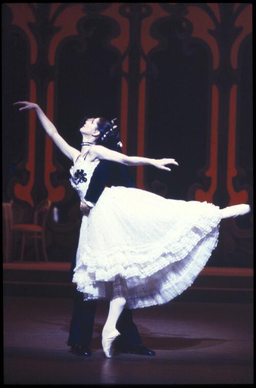 Marilyn Rowe in The merry widow, Australian Ballet, December 1981, [2] [transparency] / Don McMurdo