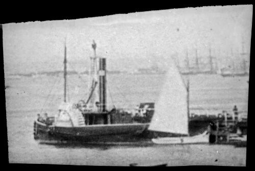Paddle steamer "Kangaroo", ca. 1850 [picture]