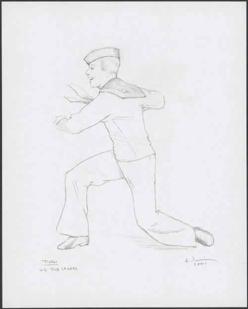 Jive sailors in Tivoli, the Australian Ballet and Sydney Dance Company, 2001 [picture] / Kristian Fredrikson