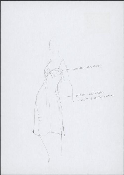 Study for costume design, ca. 2001, 3 [picture] / Kristian Fredrikson