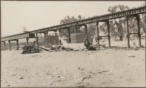 Hookina bridge, South Australia, 1935 [picture] / Clarence Bernhardt