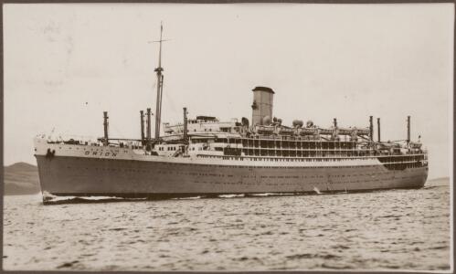 [Passenger ship, the Orion, 2] [picture] / Clarence Bernhardt
