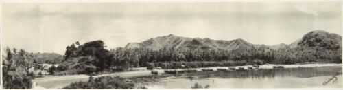 Panoramic view of village, Mailu Island, Papua, 1933 [picture]