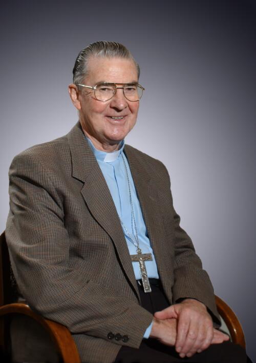 Portrait of Archbishop Francis Carroll, 2003 [picture] / Loui Seselja