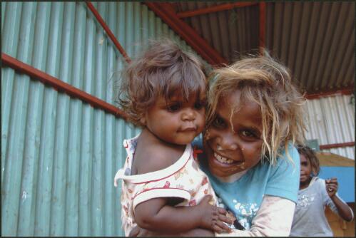 Cousins, Ernabella, South Australia, 2006 [picture] / Melinda Stewart