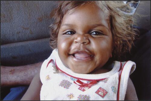 Iti ikaringanyi, laughing baby, Ernabella, South Australia, 2006 [picture] / Melinda Stewart