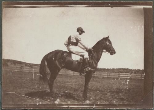 Arthur Campbell, Woden, on Trentbridge "Tirrarrna", 1913 [picture]