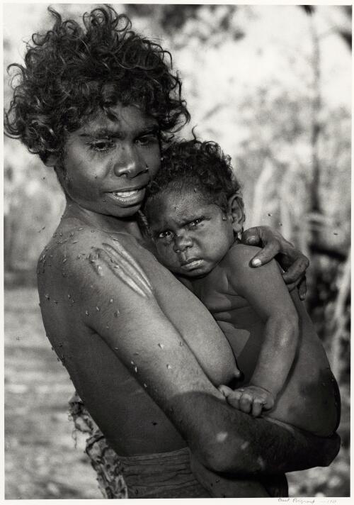 Mameringing and her child, Liverpool River Region, Arnhem Land, Northern Territory, 1952 [picture] / Axel Poignant