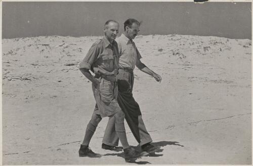 General Montgomery (left) and R.G. Casey, Western Desert, North Africa, October 1942 [picture]