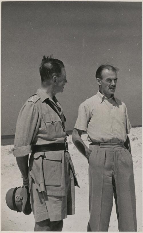 General Alexander and R.G. Casey in the Western Desert, North Africa, October 1942 [picture]