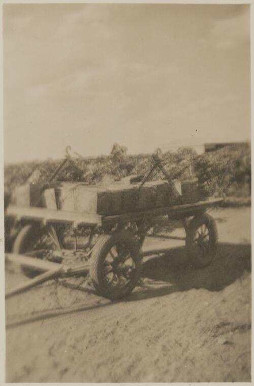 Cart with military [?] supplies, Northern Territory ca. 1942 [picture]
