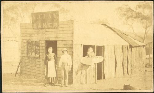A. Clay bakery, Gulgong [?], New South Wales, ca. 1872 [picture]