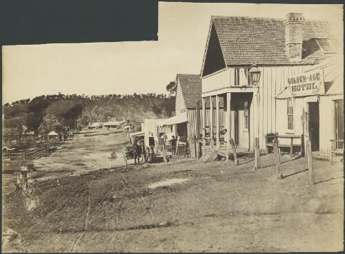 Golden Age Hotel in Arthur Street, Trunkey Creek, New South Wales, ca. 1872 [picture]