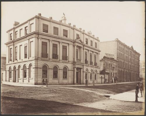 Union Bank of Australia and Gibbs, Shallard & Co., Printers, Pitt Street, Sydney [picture] / Charles Bayliss