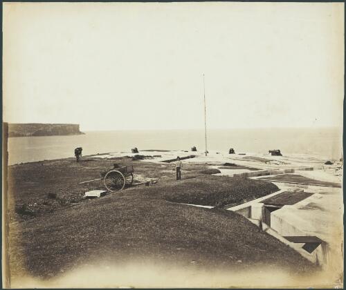 Harbour defences and fortifications, Middle Head, Sydney Harbour [picture] / Charles Bayliss