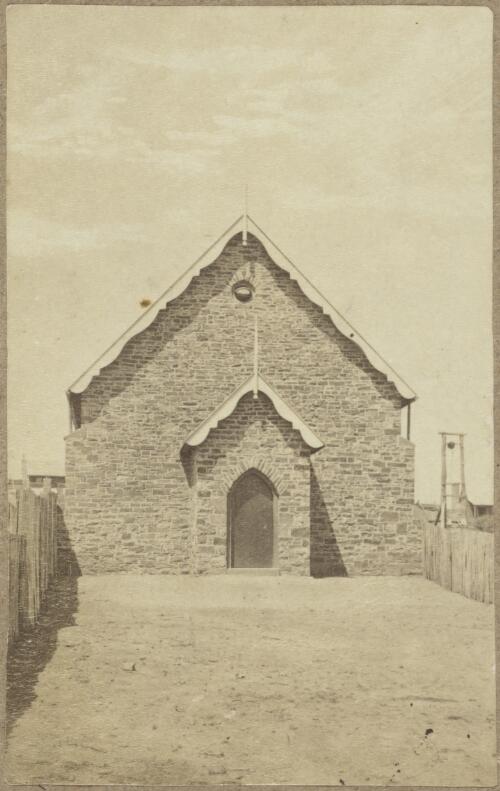 Brick Methodist Church, Hill End, New South Wales, ca.1872 [picture]