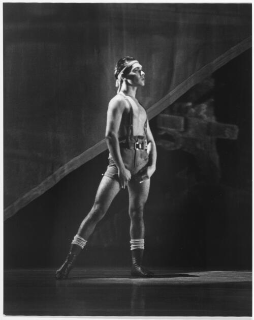 Stephen Page in Late afternoon of a faun, 1987 [picture] / Branco Gaica